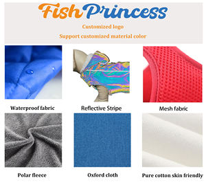 Luxus wasserdichte Haustier Regen mäntel mit vier Leggings Hochwertige gestreifte Muster modernen Stil versteckte Leine Loch Design - Product Image 5