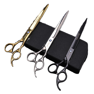 Tijeras de Adelgazamiento de Punta Redonda de Acero Inoxidable 4Cr13 WangDa de 6/7/8/9 Pulgadas para Peluquería, Tijeras de Salón para Diestros - Product Image 4