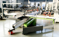 Scie à panneaux horizontale CNC à table coulissante automatique haute performance pour le travail du bois, norme européenne, pour couper le MDF et le bois