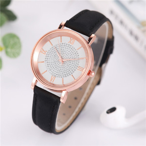 <span class=keywords><strong>Orologio</strong></span> da Donna Fashion in Stile Coreano con Strass e Cinturino, Placcato <span class=keywords><strong>Oro</strong></span> <span class=keywords><strong>Rosa</strong></span>, Movimento al Quarzo, Disponibile in Drop Shipping - Product Image 6