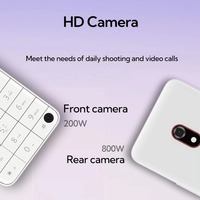 Teléfono Móvil Original al por Mayor en Varios Idiomas, Duoqin F22 Pro Android 12 con Pantalla Táctil y Botones, 4 GB + 64 GB, Smartphone