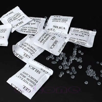 Gel de silice blanc absorbant l'humidité de 3 à 5 mm perles blanches déshydratantes populaires 1g 5g 10g 20g