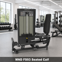 MND FS93 Machine à fessiers assise professionnelle robuste à charge par broches pour entraînement de force en salle de sport