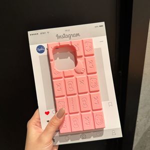 Silicone trường hợp điện thoại với sô cô la gấu thiết kế tương thích với XS XR xsmax 11 12 13 14 15 16Promax 16e điện thoại di động - Product Image 5