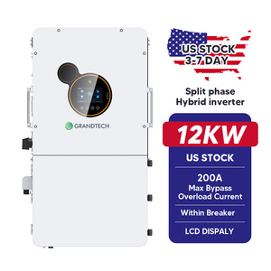 Khuyến mãi nóng SRNE Biến tần HEBP4880U200-Pro 120v 240v Pha tách 8kw 10kw 12kw Bypass 200A Biến tần năng lượng mặt trời lai tích hợp cầu dao - Product Image 1