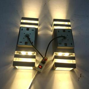 <span class=keywords><strong>Applique</strong></span> <span class=keywords><strong>murale</strong></span> LED carrée étanche en aluminium pour éclairage résidentiel haut et bas, idéale pour la décoration intérieure - Product Image 2