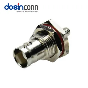 Pin Nén Gắn PCB Phụ Kiện CCTV Đồng Trục <span class=keywords><strong>RF</strong></span> Balun Chống Nước Thẳng Cho Nam Nữ Giắc Cắm Cáp Đầu Nối BNC - Product Image 6