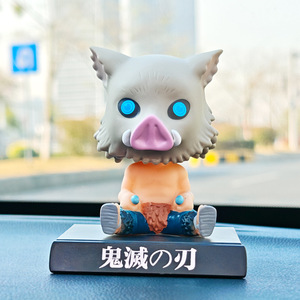 ตุ๊กตาตกแต่งรถยนต์ลายการ์ตูนคามาโดะ ทันจิโร่ เนซึโกะ ฮาชิบิระ อิโนะสุเกะ แบบส่ายหัว ของตกแต่งภายในรถยนต์ - Product Image 3