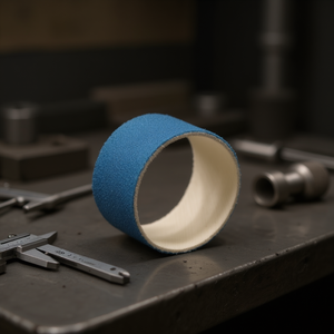 Manchon abrasif en tissu zircone Ttake Ab2002, 10x20 mm, grain 80, pour le meulage et le polissage de précision - Product Image 3