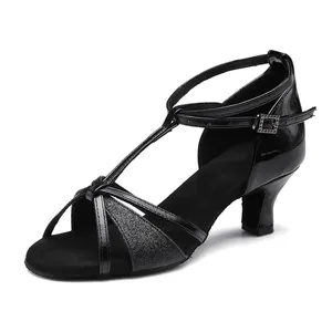 Chaussures de danse salsa de salon pour femmes chaussures de danse latine Elisha pour femmes vente en gros