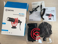 BOYA BY MM1 sur caméra fusil de chasse vidéo Microphone Mini enregistrement vlogging micro pour appareil photo reflex numérique iPhone Android Smartphone Mac tablette