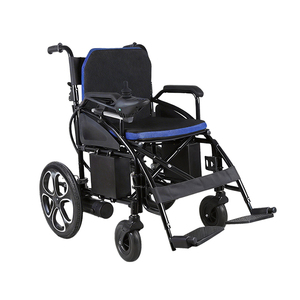 Sedia a Rotelle Elettrica Semplice con Batteria Laterale e Ruote in Acciaio da 16 Pollici - Product Image 5