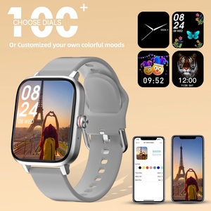 นาฬิกาอัจฉริยะสำหรับผู้ชาย,สมาร์ทวอทช์สายรัดข้อมือกันน้ำสำหรั<span class=keywords><strong>บ</strong></span>เล่นกีฬา<span class=keywords><strong>บ</strong></span><span class=keywords><strong>ลู</strong></span>ทูธสามารถโทรได้สำหรั<span class=keywords><strong>บ</strong></span>ผู้หญิงนาฬิกาดิจิตอลสำหรับโทรศัพท์แอนดรอยด์และ IOS - Product Image 5