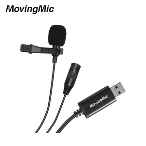 Movingmic Ul1 Pro Pc Vocal Tieclip Usb Microphone With Wire - Product Image 2