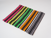 Bandes de boucle en tissu Yoga Stretch Pilates Flexbands Bandes de résistance Booty Exercice Bandes d'entraînement pour femmes et hommes Jambes Fesses