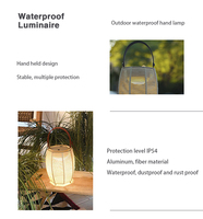 Lampe suspendue en rotin et bambou LED solaire pour l'extérieur, design de lustre, pour la décoration de la maison et du jardin d'hôtel