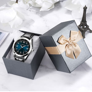 Boîte cadeau de luxe personnalisée en carton noir de haute qualité pour montres, vente en gros 2026 - Product Image 4