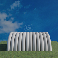 Fabricant professionnel de hangars d'avions gonflables, tentes de construction en dôme, matériau PVC imperméable et durable