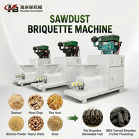 Équipement entièrement automatique de fabrication de charbon de bois, machine à briquettes de biomasse pour sciure de bois
