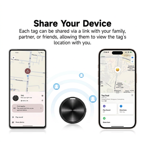 Mini traceur <span class=keywords><strong>GPS</strong></span> intelligent certifié MFi, compatible avec l'application Localiser, pour le suivi des personnes âgées et des chiens, Android 5G - Product Image 5