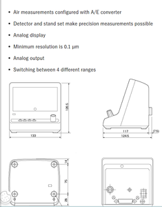 Echte Japanse Accretech Tokyo Seimitsu Geïmporteerd E-M5R Kleine Elektrische <span class=keywords><strong>Micrometer</strong></span>, Gloednieuw In Voorraad - Product Image 5