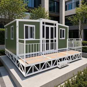 SUNRISE Última Actualización Casas Contenedor Prefabricadas Expandibles de 20 Pies y 2 Dormitorios Personalizadas - Product Image 1