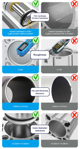 ท่ออลูมิเนียม SAI 32-100 แบบมิกกี้สำหรับกระบอกลม - กระบอกลมโปรไฟล์อลูมิเนียมกลึง CNC - มีสินค้าในสต็อก - Product Image 6