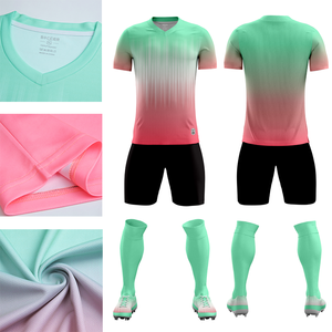 Vêtements de football Fujian personnalisés Vêtements de football confortables et respirants Chemises de l'équipe de football d'Équateur - Product Image 4