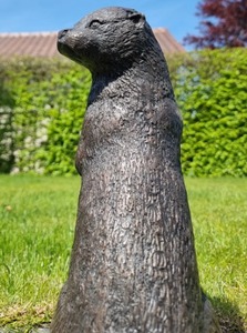 Estatua de escultura de Sello de Bronce de tamaño natural moderno para decoración del hogar, estatua de Animal decorativa Vintage de granja, sello Natural abstracto - Product Image 6