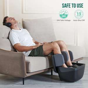 Masajeador de pies plegable 2 en 1, masajeador de piernas, rodillo de amasamiento, compresión de aire, vibración, dispositivo de <span class=keywords><strong>acupuntura</strong></span> - Product Image 4