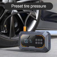 Helloleiboo N9 Démarreur de Voiture Portable 12V avec Pompe à Air Intégrée 6000mAh 1000A, Batterie de Secours, Power Bank, Pinces Intelligentes, Écran Numérique