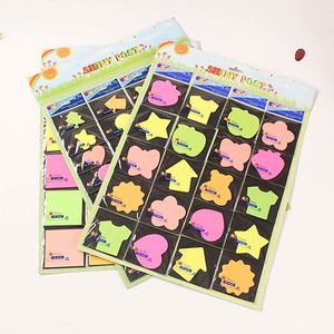 Wholesale Sticky Note Set Stationery Special Shape <b>Memo</b> <b>Pad</b> With Sticky School Supplies Notepad - Product Image 5