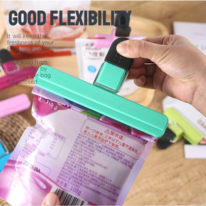Vanjia — matériel de scellage pour emballage d'aliments, Clip de scellage en plastique coloré, Extra-Large, Clip de conservation pour les collations, sac d'épicerie, Clip scellé - Product Image 6