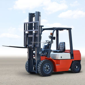 Chinesischer Hersteller Diesel-Gabelstapler 3,5-4 Tonnen Kombination aus Heben/Laden Modell CPD30 Vollgummireifen Geländegabelstapler - Product Image 5