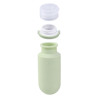 Bouteille de voyage en silicone de qualité alimentaire portable de 60/90 ml, approuvée par la TSA, format voyage de 2 oz, réutilisable