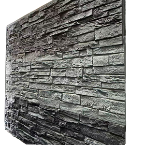 Panel de Pared de Piedra Artificial Acrílica Ligera, Resistente al Fuego, para Escuelas, Hospitales y Almacenes - Product Image 1