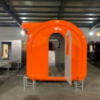 LOFTY Maison préfabriquée Street Bubble Tea Mobile Container Shops Restaurant Fast Outdoor Food Kiosk Container House