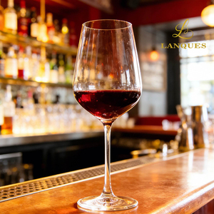 Verres à vin <span class=keywords><strong>de</strong></span> <span class=keywords><strong>Bourgogne</strong></span> Lanques Premium, inspirés <span class=keywords><strong>de</strong></span> la conception européenne, durables, blancs transparents, à long pied, 420 ml, ovales, compatibles lave-vaisselle, pour un usage quotidien à la maison - Product Image 6