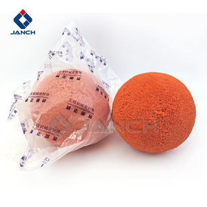 コンクリートポンプ洗浄スポンジボール<span class=keywords><strong>DN125</strong></span>コンクリートパイプ用ボールをきれいにする - Product Image 4