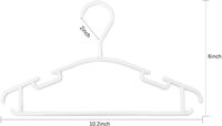 Mini cintres en plastique pour enfants, 10 pièces, jolis accessoires pour bambins, vente en gros