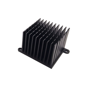 Miaode Aluminum Heatsink 37x37x30mm Black With Ears Northbridge Southbridge Cooler - Product Image 2