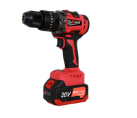 Perceuse sans fil Li-Ion 20V, 2 vitesses 600/2000 tr/min, couple maximal de 100 N.m, capacité de mandrin de 13 mm, perceuse électrique pour le perçage