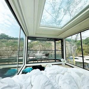 Maison de conteneur mobile portable, hôtel, café, maison d'hôtes, peut être assemblée, cabine de camouflage simple - Product Image 4