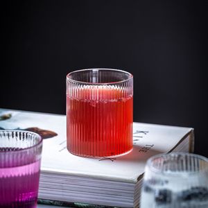 Tazza in Vetro Borosilicato di Alta Qualità Resistente alle Alte Temperature per Caffè Americano Freddo, <span class=keywords><strong>Acqua</strong></span> <span class=keywords><strong>e</strong></span> Latte, Bicchieri in Vetro dal Design Moderno - Product Image 4