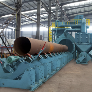 Auto Stahlrohr-und Rohrstrahl-Reinigungs maschine QGW-Serie pPreis - Product Image 5