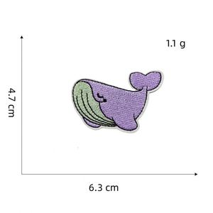 Meilleures ventes : Patchs brodés thermocollants style violet pour vêtements, jeans et porte-clés - Product Image 4