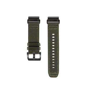 Bracelet en toile pour <span class=keywords><strong>Garmin</strong></span> Fenix <span class=keywords><strong>7</strong></span> <span class=keywords><strong>Pro</strong></span> 8, bracelet en nylon <span class=keywords><strong>Tactix</strong></span> 8, boucle à ardillon, bracelet de montre 20/22/26 mm - Product Image 4