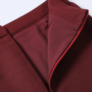 Fishtail Midi <b>Skirt</b> High Waist Black Solid Color Zipper A Line Bodycon Women's Everyday Dating <b>Skirt</b> - Product Image 4