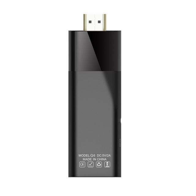D6 Q6 Android TV Stick H313 Type C 4K UHD 2.4/5.8G WiFi Android 10 H.265 Smart Sticks Android TV Stick