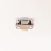 Connecteurs d'alimentation aérospatiaux rectangulaires micro à 15 broches mâles de la série ZSX J30J, de qualité aéronautique MIL- DTL-83513, J30J-15TJW-J